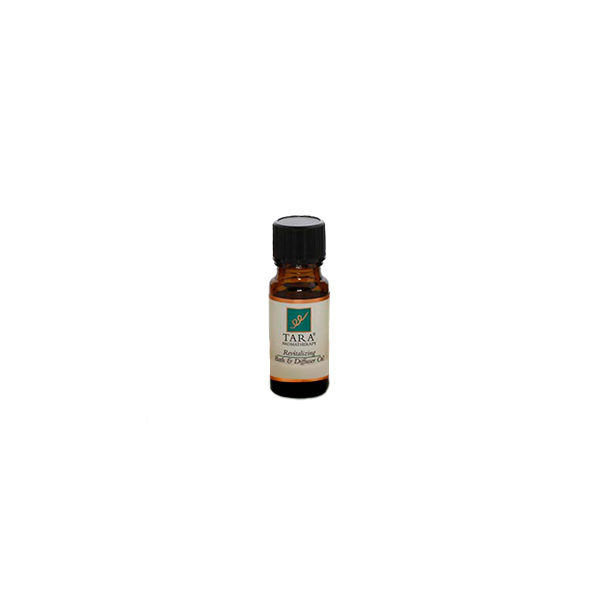 Revitalizing Aromatherapy Bath & Diffuser Oil - Gently uplifting without being overly stimulating, this blend helps to improve circulation and nourish depleted energy. 10 ml